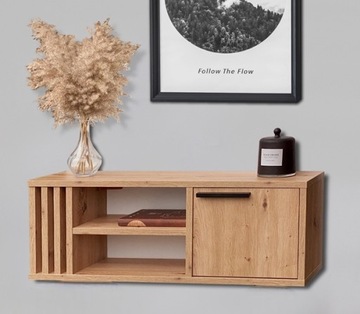 ПОДВЕСНАЯ КОНСОЛЬ LAMELLO LOFT, ДУБ ARTISAN, ЛАМЕЛЬ