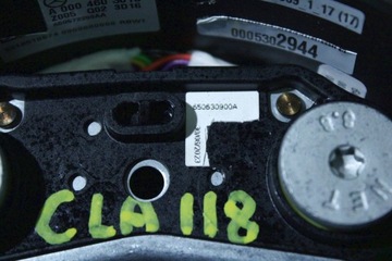 фото thumb №11, Mercedes cla 118 w118 кермо багатофункціональна червона nić a0004603016