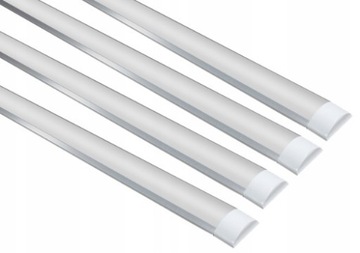 4szt Lampa LED 120cm świetlówka panel oprawa mocne