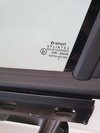 фото thumb №4, Smart 454 forfour рама двері скло лівий перед