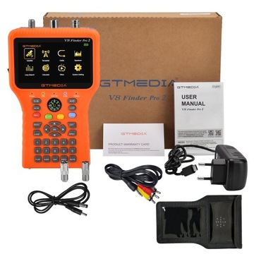 Измеритель настройки спутниковых антенн DVB-T2 FreeSAT V8 PRO v2