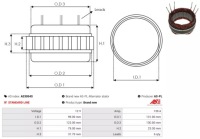 As-pl uzwojenia генератора as3054s as Доставка, фото thumb