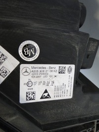 фото thumb №9, Mercedes c klasa 205 w205 lift лампа левая led high performance