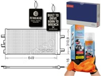 фото thumb №1, Конденсатор кондиционера mini f55 f56 f57 clubman f54 1 #petrolhead pro+ kit9