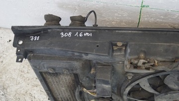 фото thumb №8, Peugeot 308 pas переднє комплект радіатор 1.6 hdi