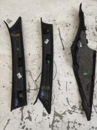 Купить Защита обшивка стойка чёрный amg s klasa w222 222, фото thumb