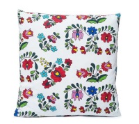 COTTON POCKET 40x40 Перья черный фон