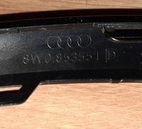 фото thumb №11, Молдинг бампера задня audi a4 b9 a5 оригінальний номер 8w0853551d оригінал