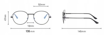 Металл PRECISION GLASSES PLUS - ЗОЛОТО +2,75