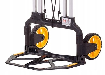 СКЛАДНАЯ алюминиевая ТРАНСПОРТНАЯ тележка, грузоподъемность до 125 кг Stanley