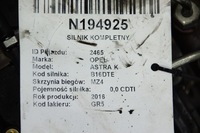 фото thumb №7, Двигатель блок двигателя lwq b16dte 1.6 cdti opel astra k