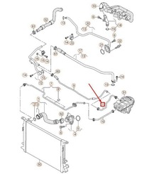 фото thumb №7, Шланг вентиляционный vag audi a6 a7 rs6 rs7 2011-2018 оригинальный