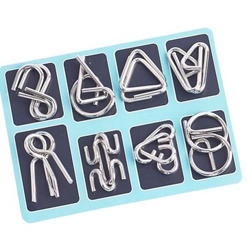 INTELLIGENCE PUZZLES RING BRAIN METAL