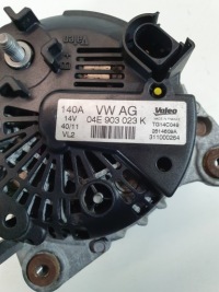 Vw seat audi 1.4tsi tfsi генератор 04e903023k Зі Шроту, фото thumb