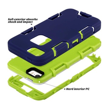 Чехол ULAK 3в1 для iPhone 5/5s/SE Hybrid 360
