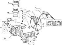 фото thumb №5, Патрубок коліно з'єднувач обігрівача fiat uno 89-95