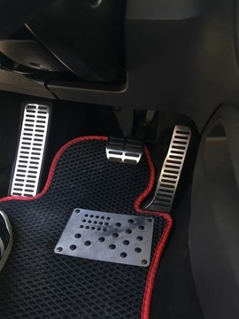 Хромированные накладки на педали Seat Leon 2 2005 - 2012 гг.
