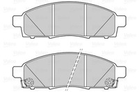 фото thumb №2, Гальмівні колодки гальмівний. nissan nv200 10- перед