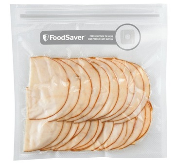 Пакеты для вакуумной упаковки FOODSAVER Пакеты для пищевых продуктов, на молнии, 26 шт.