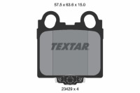 Textar тормозные колодки тормозные lexus задний gs/is Цена, фото thumb