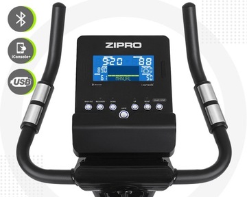Rower Stacjonarny Rowerek Treningowy USB + Bluetooth iConsole Kinomap Zipro