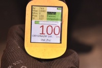 фото thumb №7, Капот крышка двигателя серая mitsubishi outlander 2 ii 05-09