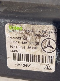 Led хром левый mercedes a221 a2218201756 Недорого, фото thumb