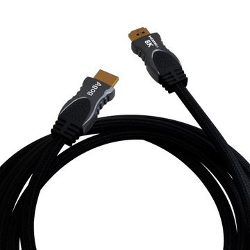 КАБЕЛЬ HDMI 2.1 8K 60 Гц 4K 120 Гц HDR UHD СЕРТИФИКАЦИЯ EARC AGOG 1 м