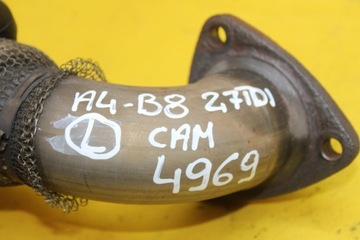 фото thumb №7, Труба колектора випускного a4 b8 2.7 tdi