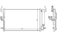фото thumb №11, Конденсатор hyundai elantra 01-06/coupe 02- nissens
