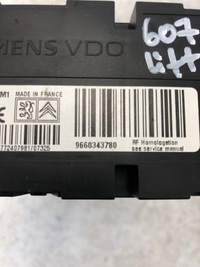 фото thumb №4, Модуль ecu peugeot 607 lift 9660343780