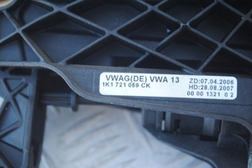 фото thumb №5, Педаль сцепления 1k1721059ck vw eos 2.0 tdi