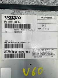 фото thumb №5, Усилитель модуль радио volvo s60 ii v60 i 2011-2018 31409100