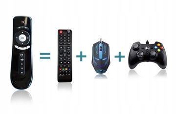ПУЛЬТ ПУЛЬТА ДЛЯ МЫШИ Smart Android TV Box 3 в 1 PS3
