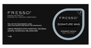 Fresso SIGNATURE MAN кулон + духи 50мл