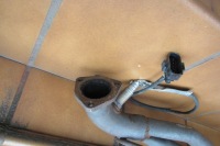 Mercedes a168 a160 1.7d 1.7 дизель cdi труба выхлоп двойная труба датчик лямбда-зонд с Разборки, фото thumb