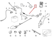 Bmw 5 e39 основание kabla аккумулятор b+ накладка 12427503054 7503054 Киев, фото thumb