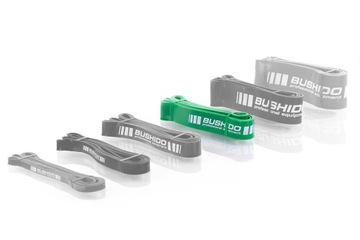POWER BAND ДЛЯ ТРЕНИРОВКИ С СОПРОТИВЛЕНИЕМ РЕЗИНА STRONG GREEN DBX BUSHIDO 44 мм 23–57 кг