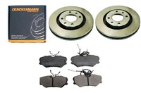 фото thumb №1, Тормозные диски тормозные колодки peugeot 405 перед 266mm вентилируемые