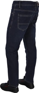 Spodnie Jeans obw. W32 dł. L32 SRL Męskie Rozciągliwe Granat Różne Rozmiary