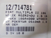 Fiat multipla ii 186 вал розподільного валу випускний кришка захист 1,6 16v Ціна, фото thumb