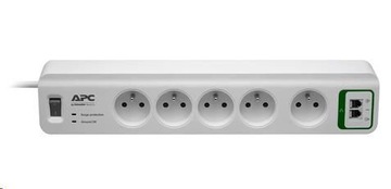 Удлинитель APC PM5T-FR 5 розеток + 2x RJ11