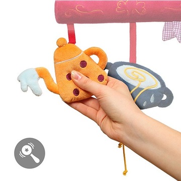BABYONO ZABAWKA ZAWIESZKA DO WÓZKA FOTELIKA SMALL COOK