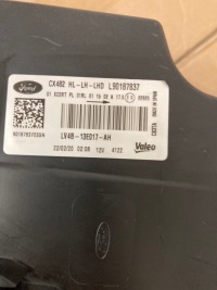 Ford kuga mk3 фара левая передняя full led orygi. с Разборки, фото thumb