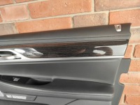 Обивка обшивка дверь правый перед bmw g11 bowers wilkins nappa чёрный Киев, фото thumb