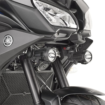 Закрепление галогенов Givi LS2139 до Yamaha Tracer 900 / Trace 900 GT