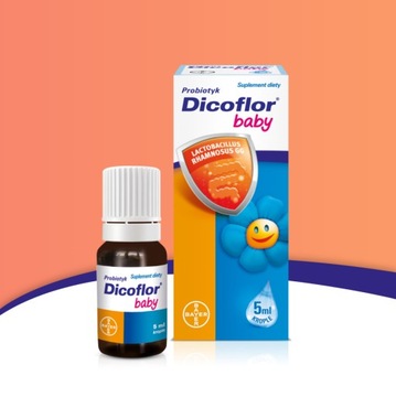 Dicoflor Baby probiotyk krople dla dzieci 5 ml