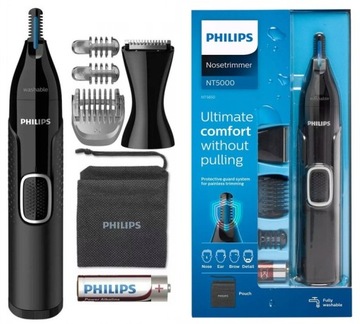 ТРИМЕР ДЛЯ УШЕЙ, БРОВЕЙ, НОСА, БОРОды PHILIPS 4 в 1