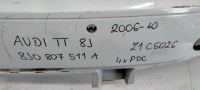 фото thumb №7, Audi tt 06-14 бампер задний задняя 8j0807511a 4xpdc