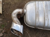 фото thumb №7, Гаситель выхлоп kompletny vw touareg 7l6 бензин